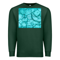 Turquoise Glitter Premium Sweatshirt | Teevron