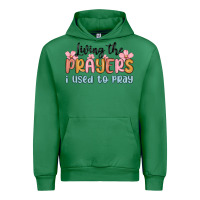 Emerald living the prayers i used to pray Urban Hoodie - MaliasSmallBusiness