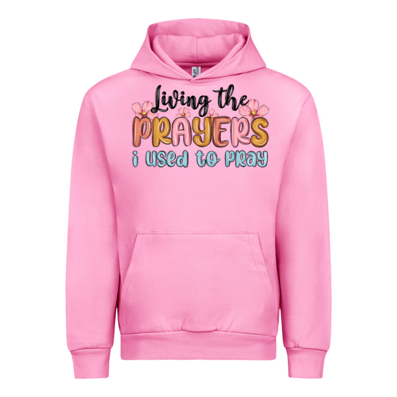 Living The Prayers I Used To Pray Urban Hoodie by MaliasSmallBusiness | Teevron
