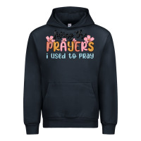 Navy living the prayers i used to pray Urban Hoodie - MaliasSmallBusiness