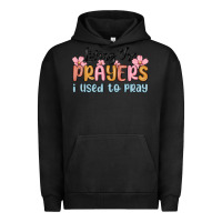 Pigment Black living the prayers i used to pray Urban Hoodie - MaliasSmallBusiness