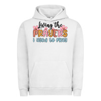 Pigment Lunar Rock living the prayers i used to pray Urban Hoodie - MaliasSmallBusiness