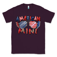 Plum American mini Classic Tee - Zillion Design Studio