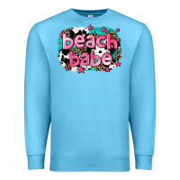 Ocean Blue beach babe Premium Sweatshirt - AdoDesignShop