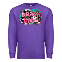 Purple beach babe Premium Sweatshirt - AdoDesignShop