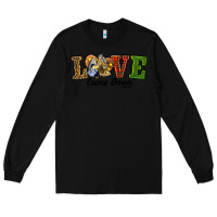 Black Love Came Down Baby Jesus Christmas Long Sleeve Tee - RanaPortraitStore