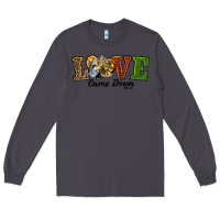 Smoke Love Came Down Baby Jesus Christmas Long Sleeve Tee - RanaPortraitStore