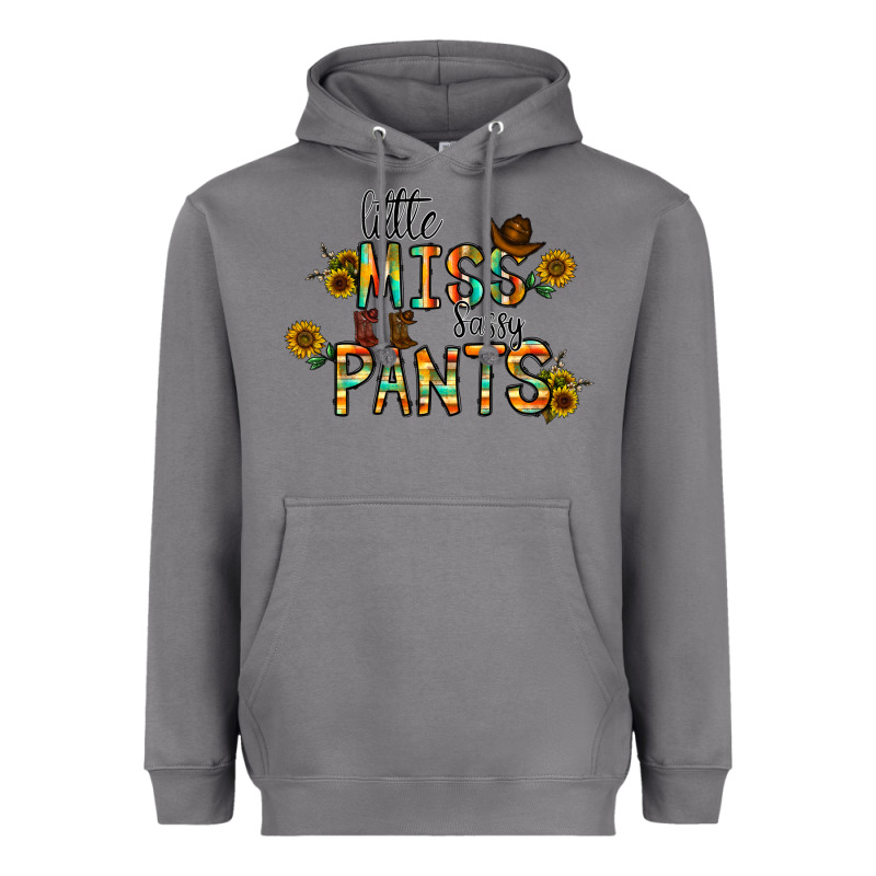 Little Mıss Sassy Pants Heavyweight Hoodie by CowhideDigitalArt | Teevron