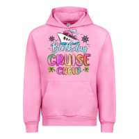 Fuchsia Pink birthday cruise crew Urban Hoodie - MaliasSmallBusiness