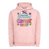 Pigment Salmon birthday cruise crew Urban Hoodie - MaliasSmallBusiness