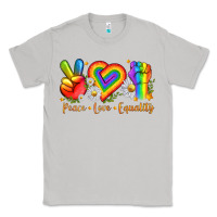 Moon Dust peace love equality Classic Tee - texasbilliewilder