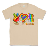 Mushroom peace love equality Classic Tee - texasbilliewilder
