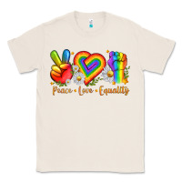 Natural peace love equality Classic Tee - texasbilliewilder
