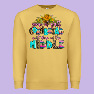 Some Of Yall Cornbread Aint Done In The Middle Premium Sweatshirt Designed By Adodesignshop