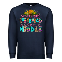 Navy some of yall cornbread aint done in the middle Premium Sweatshirt - AdoDesignShop
