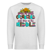 Oatmeal Heather some of yall cornbread aint done in the middle Premium Sweatshirt - AdoDesignShop