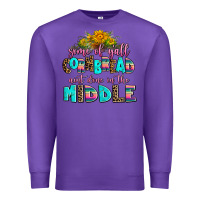 Purple some of yall cornbread aint done in the middle Premium Sweatshirt - AdoDesignShop