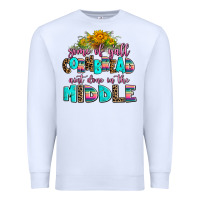 White some of yall cornbread aint done in the middle Premium Sweatshirt - AdoDesignShop