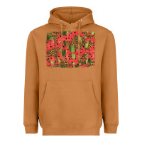 Meerkat watermelon leopard pattern background Heavyweight Hoodie - HRA Design Shop