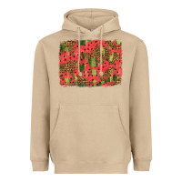Mushroom watermelon leopard pattern background Heavyweight Hoodie - HRA Design Shop