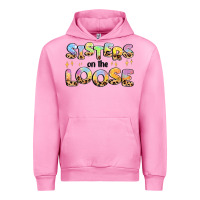 Fuchsia Pink sisters on the loose Urban Hoodie - MaliasSmallBusiness