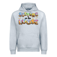 Heather Grey sisters on the loose Urban Hoodie - MaliasSmallBusiness