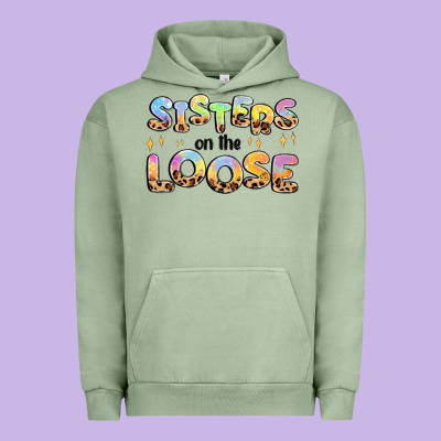Sisters On The Loose Urban Hoodie Designed By Maliassmallbusiness