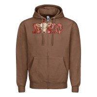 Chestnut xoxo charolais calf Zipper Hoodie - RanaPortraitStore
