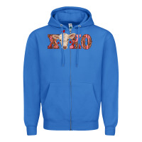 True Royal xoxo charolais calf Zipper Hoodie - RanaPortraitStore