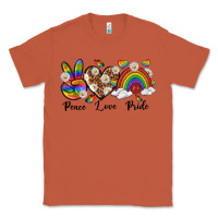 Copper peace love pride Classic Tee - texasbilliewilder