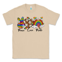 Mushroom peace love pride Classic Tee - texasbilliewilder