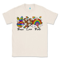 Natural peace love pride Classic Tee - texasbilliewilder