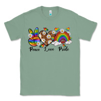 Sage peace love pride Classic Tee - texasbilliewilder