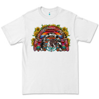 White mexican rainbow Premium Tee - RacoonDesign