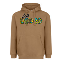 Toasted Coconut let's rodeo Heavyweight Hoodie - CowhideDigitalArt