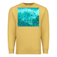 Antique Gold turquoise glitter Premium Sweatshirt - JahusDesignShop