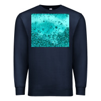Navy turquoise glitter Premium Sweatshirt - JahusDesignShop