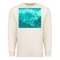 Sandshell turquoise glitter Premium Sweatshirt - JahusDesignShop