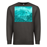 Smoke turquoise glitter Premium Sweatshirt - JahusDesignShop