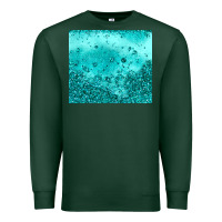 Sports Green turquoise glitter Premium Sweatshirt - JahusDesignShop