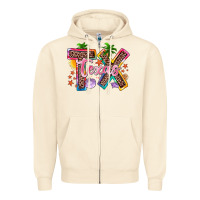 Sandshell texas summer Zipper Hoodie - Zillion Design Studio