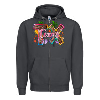 Smoke texas summer Zipper Hoodie - Zillion Design Studio