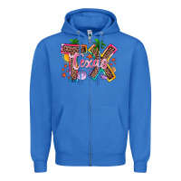 True Royal texas summer Zipper Hoodie - Zillion Design Studio