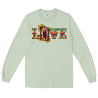Matcha Love Lady Of Guadalupe Long Sleeve Tee - RanaPortraitStore