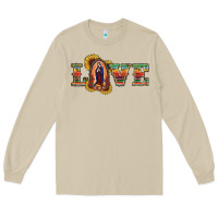 Mushroom Love Lady Of Guadalupe Long Sleeve Tee - RanaPortraitStore