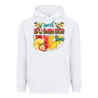 White sweet summer time Heavyweight Hoodie - HRA Design Shop