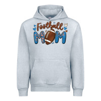 Heather Grey football mom Urban Hoodie - MaliasSmallBusiness