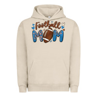 Pigment French Oak football mom Urban Hoodie - MaliasSmallBusiness