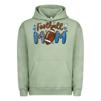 Pigment Oil Green football mom Urban Hoodie - MaliasSmallBusiness
