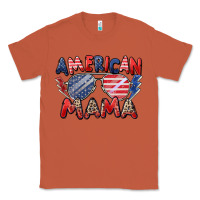 Copper American mama Classic Tee - Zillion Design Studio